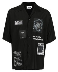 Izzue Graphic Print Short Sleeve Shirt