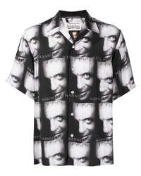 Wacko Maria Hannibal Print Short Sleeve Shirt