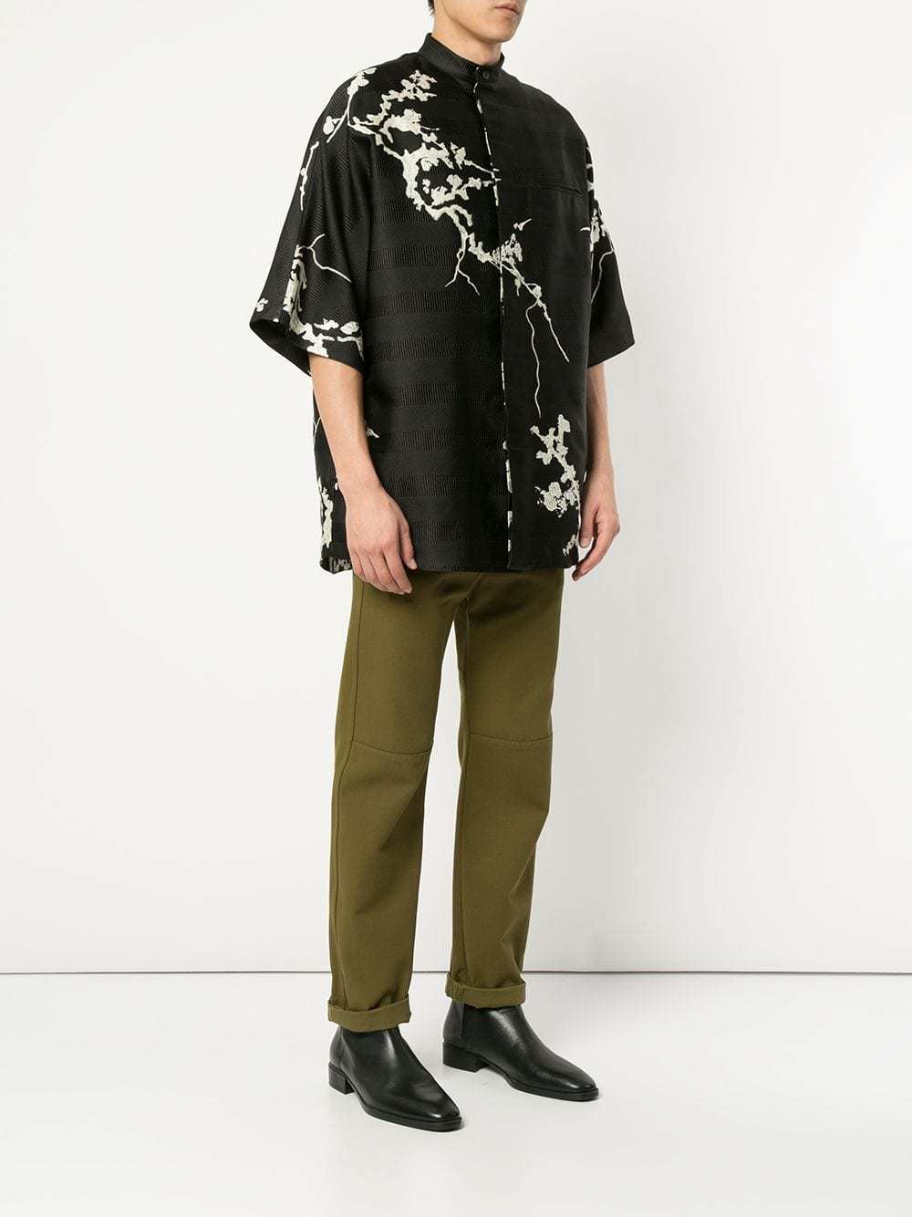 Haider ackermann kimono on sale shirt