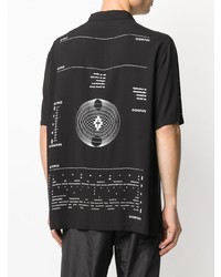 Marcelo Burlon County of Milan Lettering And Geometric Print Shirt