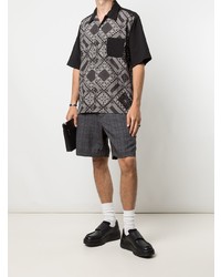 Sophnet. Mix Aloha Pattern Short Sleeved Shirt