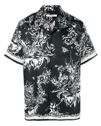 Givenchy Monster Print Hawaiian Shirt