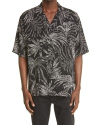Saint Laurent Palm Short Sleeve Shirt