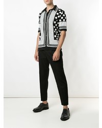 Dolce & Gabbana Polka Dots Pattern Polo Shirt