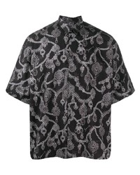 Givenchy Print Oversized Shirt
