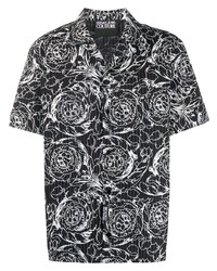 VERSACE JEANS COUTURE Printed Short Sleeved Shirt