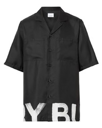 Burberry Short Sleeve Logo Print Shirt