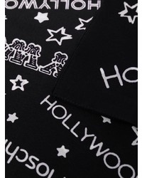 Moschino Hollywood Print Silk Scarf