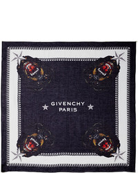Givenchy Rottweiler Cotton Silk Scarf