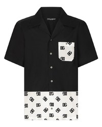 Dolce & Gabbana Silk Button Front Shirt