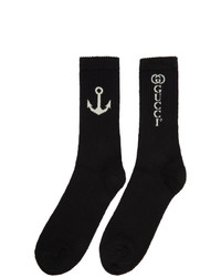 Gucci Black Anchor Socks