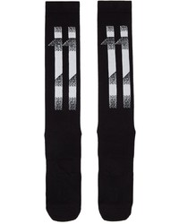 11 By Boris Bidjan Saberi Black Block Stripes Socks