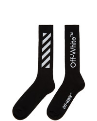 Off-White Black Diag Socks
