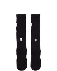 11 By Boris Bidjan Saberi Black Fist Socks