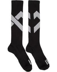11 By Boris Bidjan Saberi Black Mastercross Socks