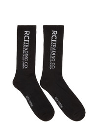Reese Cooper®  Black Rci Logo Socks