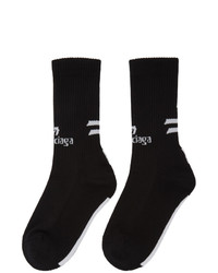 Balenciaga Black Sponsor Socks