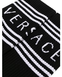 Versace Logo Print Socks