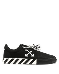 Off-White Low Top Vulcanized Sneakers