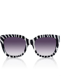 Karlsson Anna Karin Coco On The Run Zebra Print Sunglasses