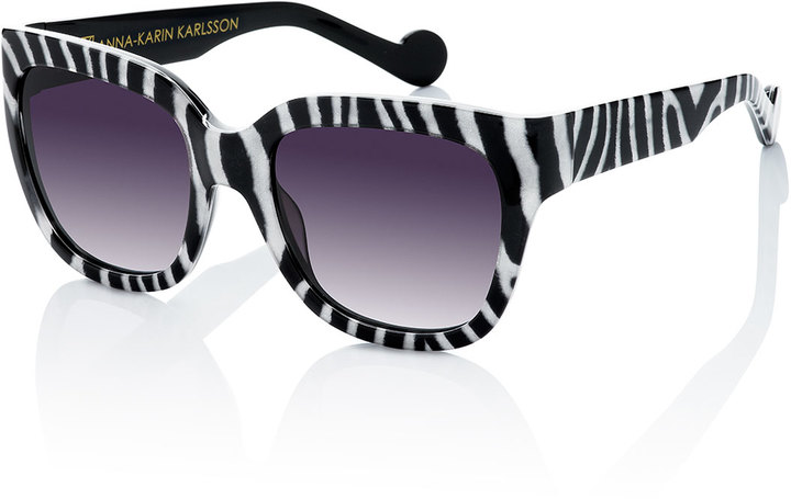 zebra print sunglasses