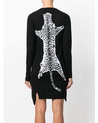 Sonia Rykiel Back Leopard Intarsia Dress