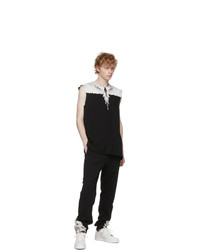Marcelo Burlon County of Milan Black And White Wings Track Pants