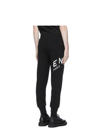 Givenchy Black Refracted Jogger Lounge Pants