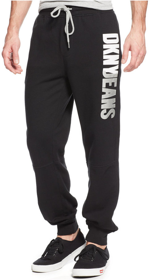 DKNY Jeans Logo Sweatpants | Where to buy & how to wear