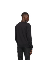 Balmain Black 3d Logo Sweatshirt