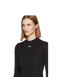 Off-White Black Active Multi Detail Sweatshirt