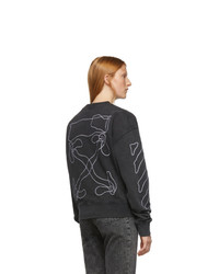 Off-White Black And White Abstract Arrows Sweatshirt