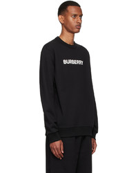 Burberry Black Burlow Sweatshirt