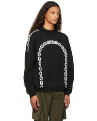 Gcds Black Chain Sweatshirt
