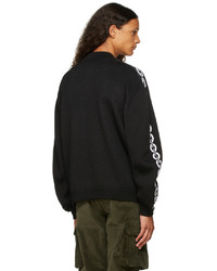 Gcds Black Chain Sweatshirt