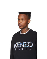 Kenzo Black Classic Paris Sweatshirt