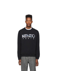 Kenzo Black Classic Paris Sweatshirt