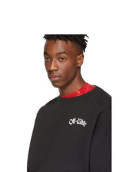 Off-White Black College Sweatshirt