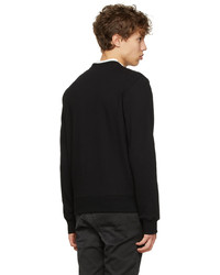 Diesel Black Cotton Sweatshirt