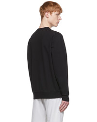 Quiet Golf Black Cotton Sweatshirt