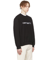CARHARTT WORK IN PROGRESS Black Cotton Sweatshirt