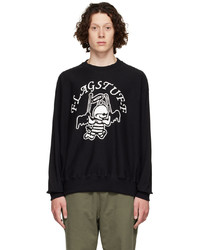 F-LAGSTUF-F Black Cotton Sweatshirt