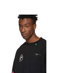 Off-White Black Diag Stencil Sweatshirt