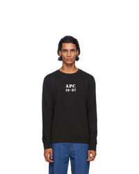 A.P.C. Black Gaby Sweatshirt