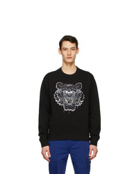 Kenzo Black Gradient Tiger Sweatshirt