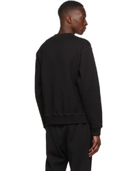 DSQUARED2 Black Icon Spray Sweatshirt