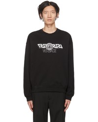 Versace Black La Greca Sweatshirt