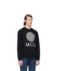 McQ Alexander McQueen Black Logo Sweatshirt