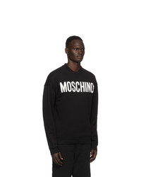 Moschino Black Logo Sweatshirt