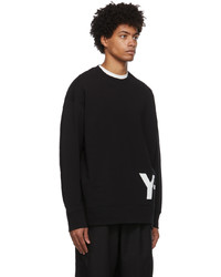 Y-3 Black Logo Sweatshirt